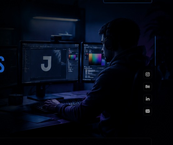 Designer em acção num ambiente criativo